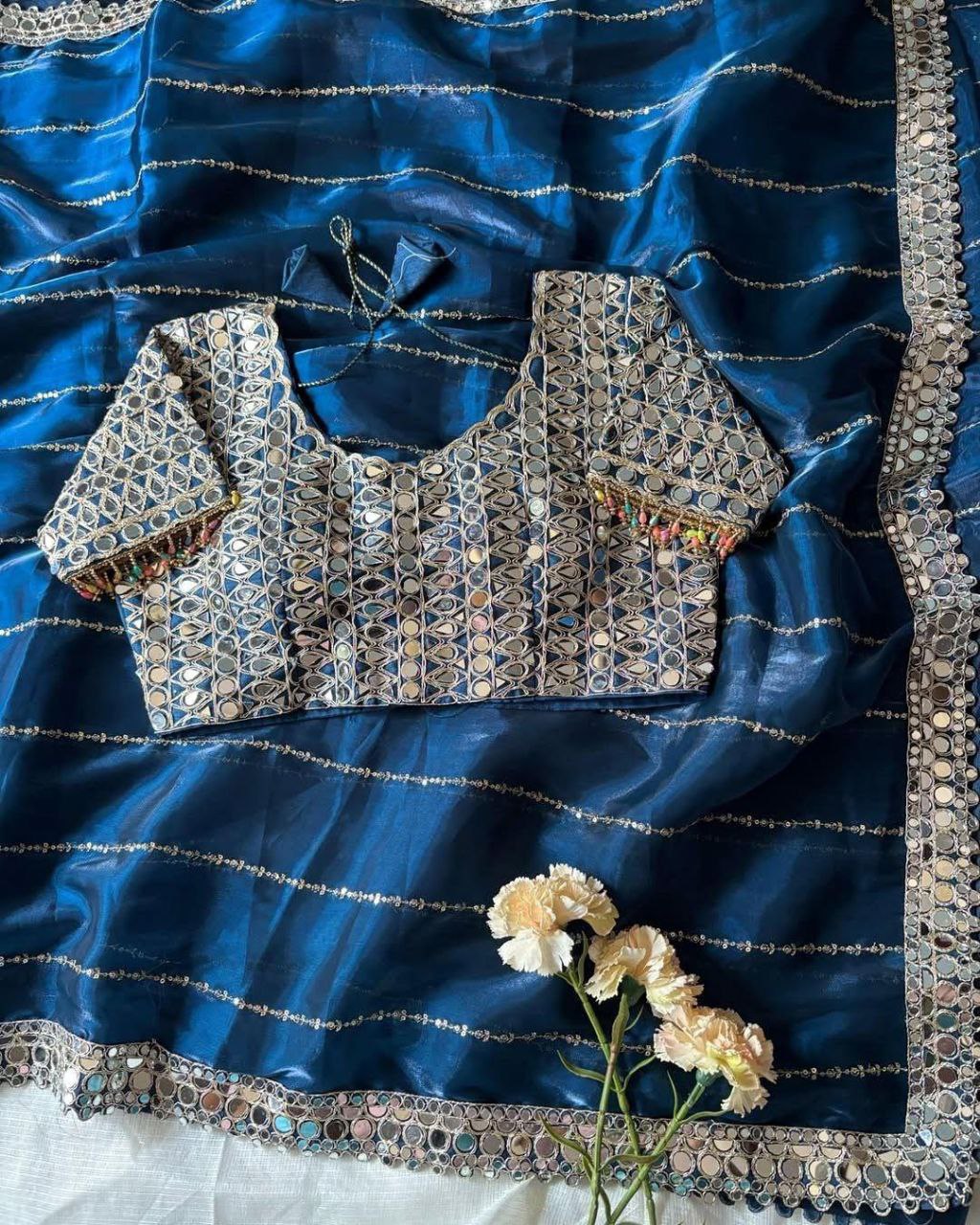 Sapphire Dream Saree