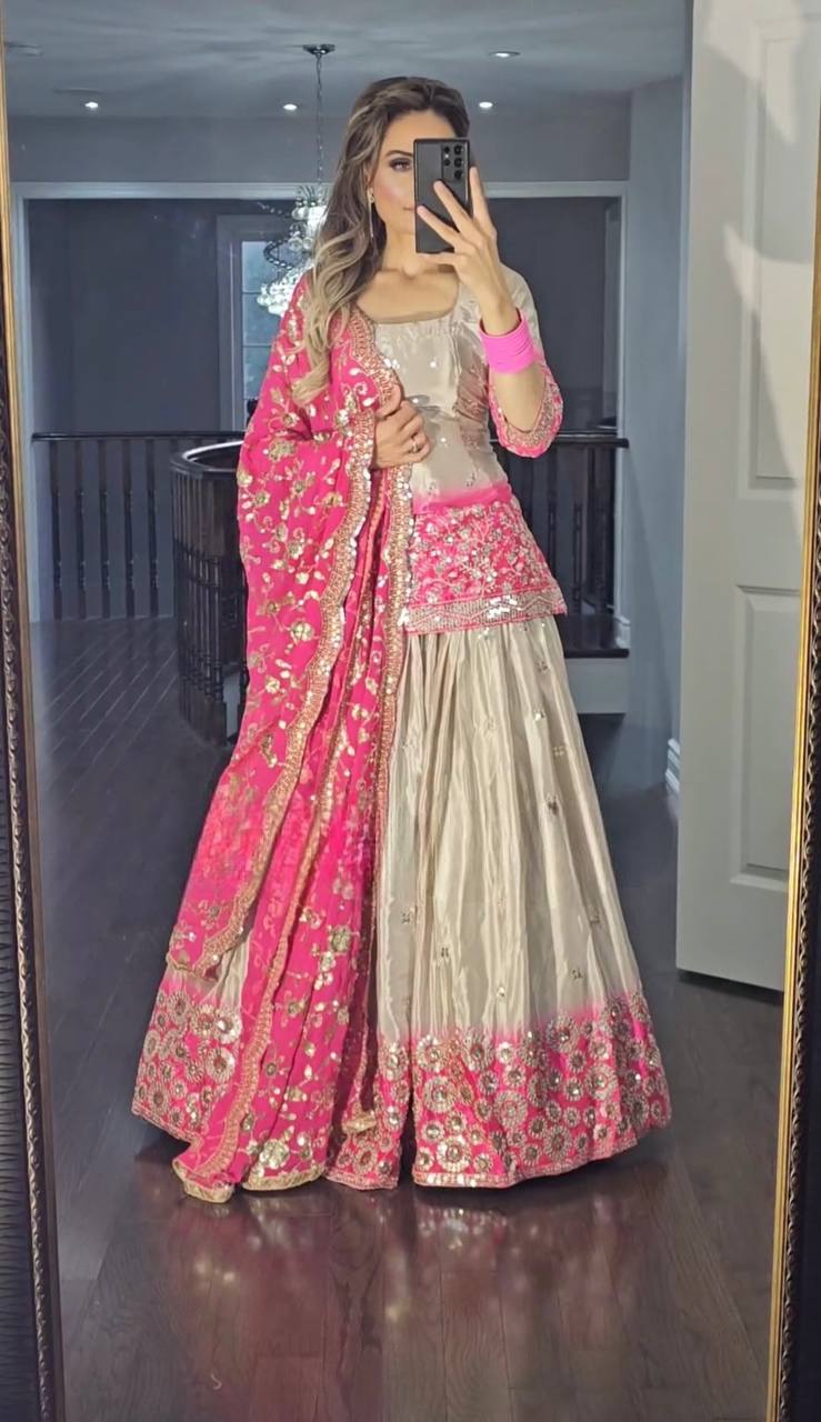 Regal Pink Lehenga Choli