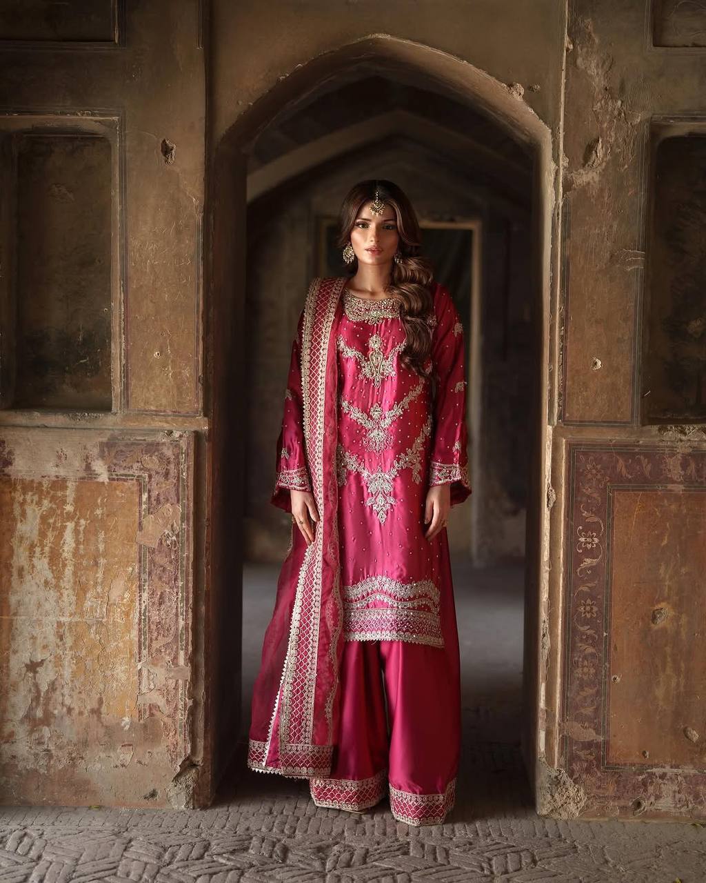 Chameli Embroidered Suit Set