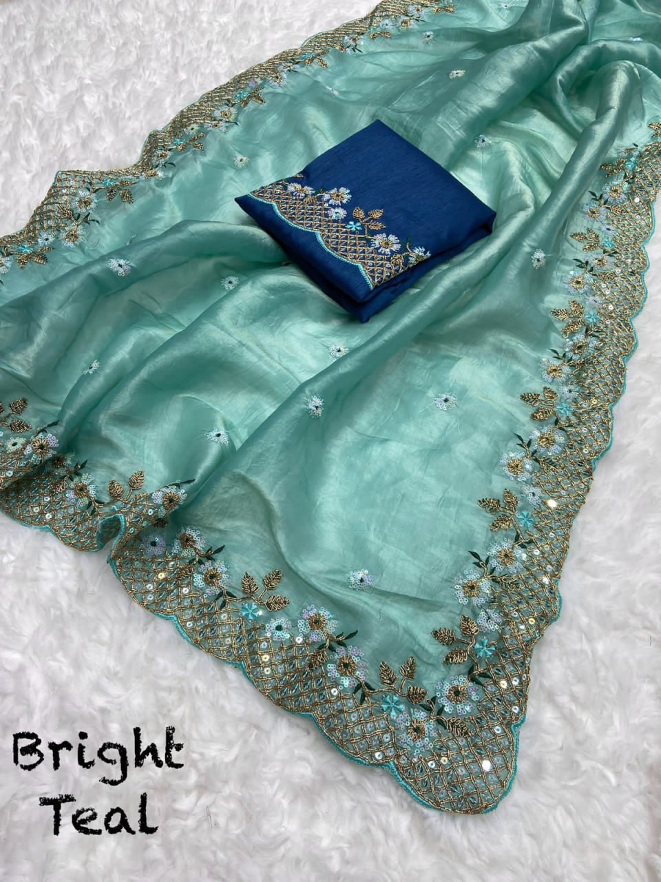 Golden Hour Silk Saree