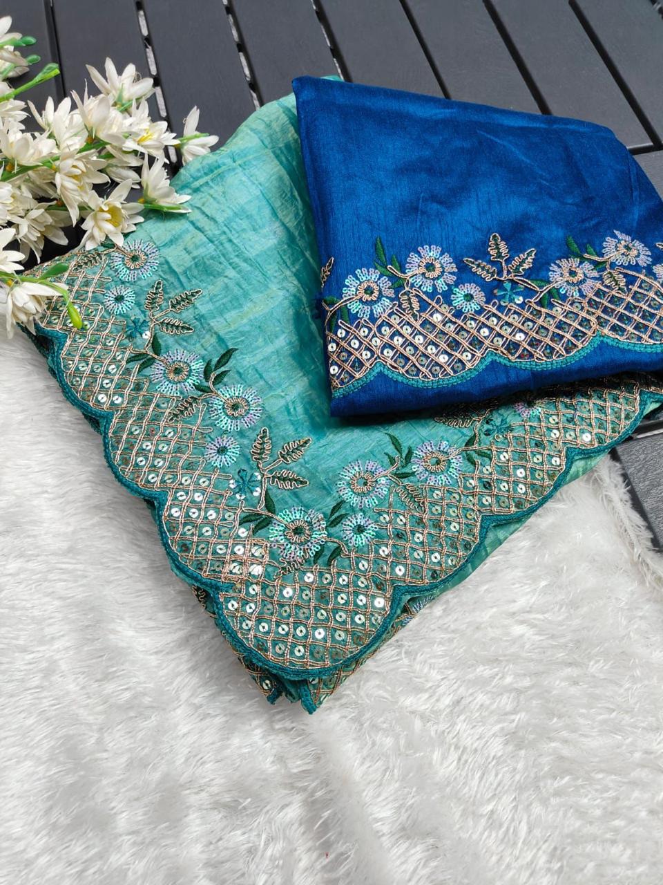 Golden Hour Silk Saree
