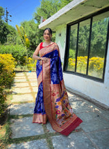 Shubhra Kesari  Saree