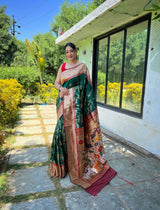 Shubhra Kesari  Saree